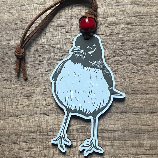 Woodland critters tree ornaments: American Robin